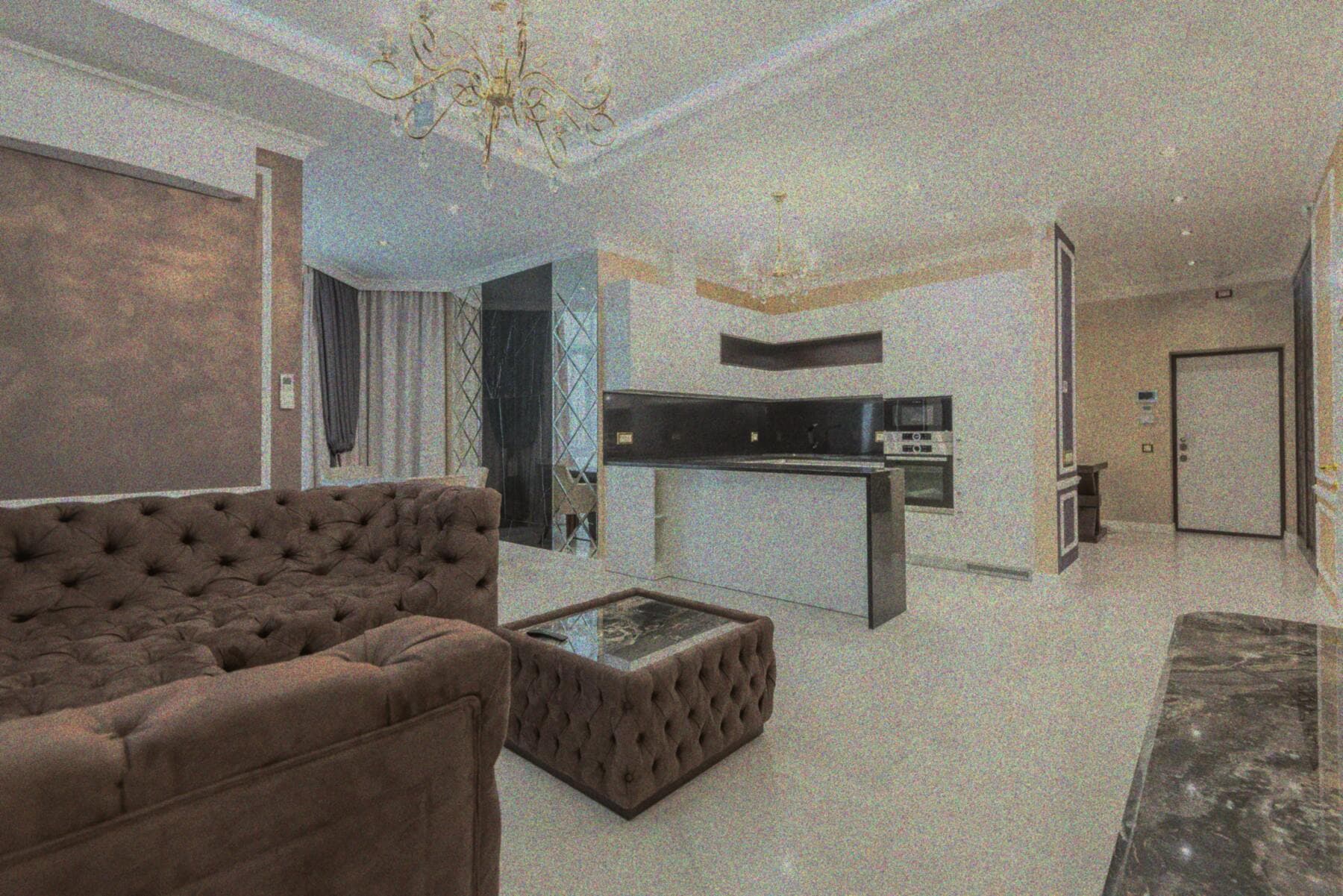 İnşaat Sonrası Salon öncesi